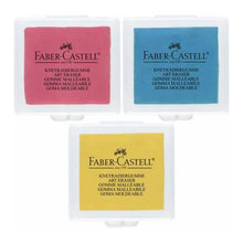 Kit 3 Gomas Moldeables Borrador Arte Dibujo Faber Castell - Faber Castell - contenido