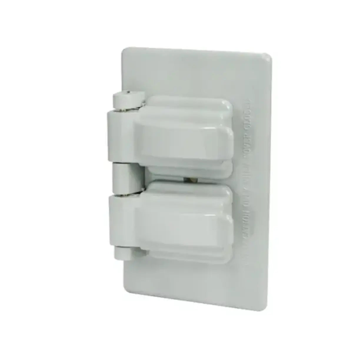 Placa Doble Surtek Plástica Intemperie Línea Estándar Gris - Lock
