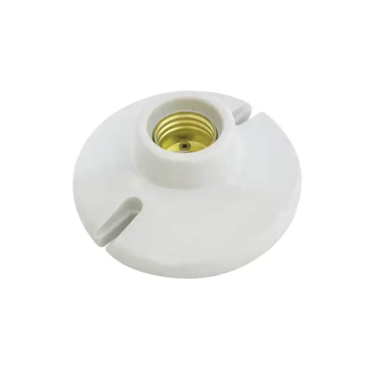 Portalámpara Redonda Porcelana Surtek Techo 4" Blanco - Lock