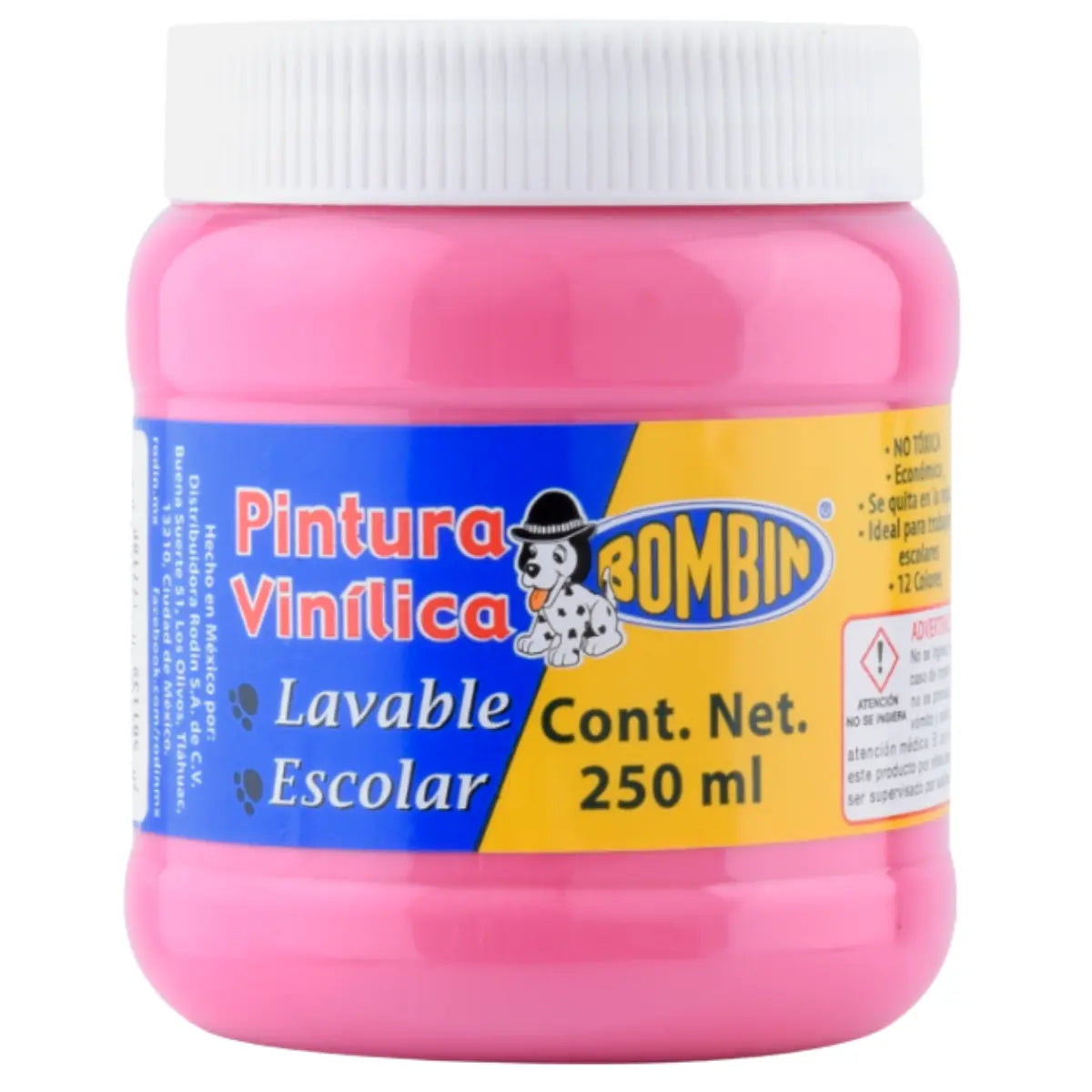 BOMBIN - Pintura vinílica Rosa|#de699a|mate|?|?| / 250 ml - bombin
