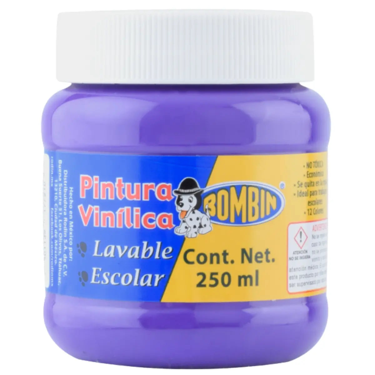 BOMBIN - Pintura vinílica Morado|#54348a|mate|?|?| / 250 ml - bombin