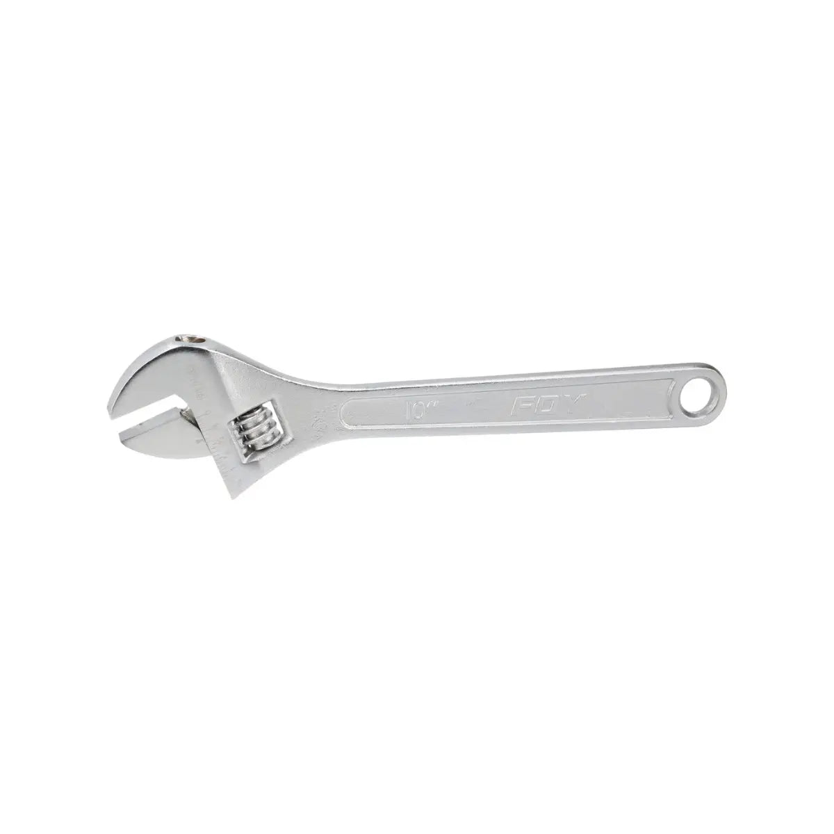 Llave Foy Ajustable Cromada 10" - Lock - vista lateral
