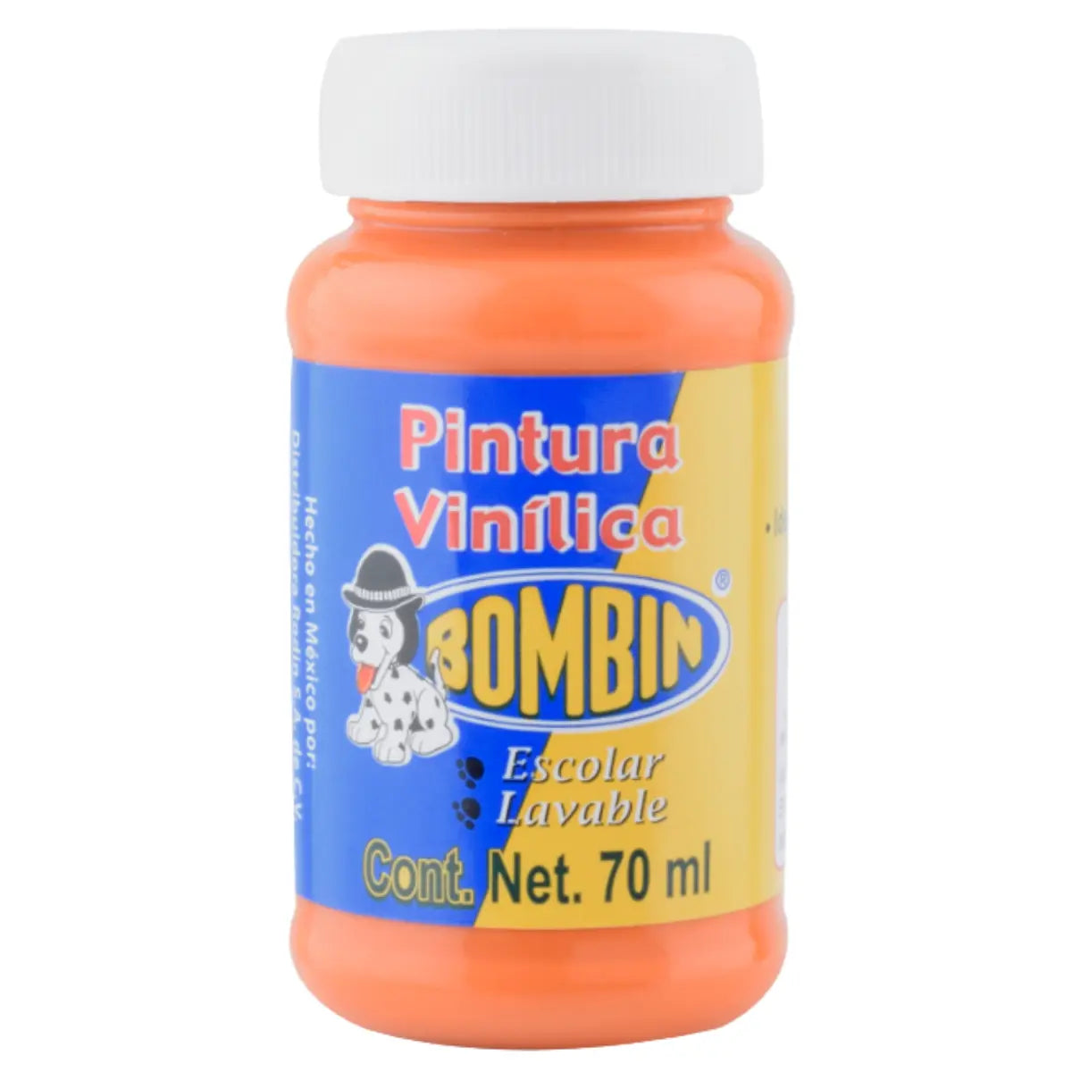 BOMBIN - Pintura vinílica Naranja|#e77e28|mate|?|?| / 70 ml - bombin