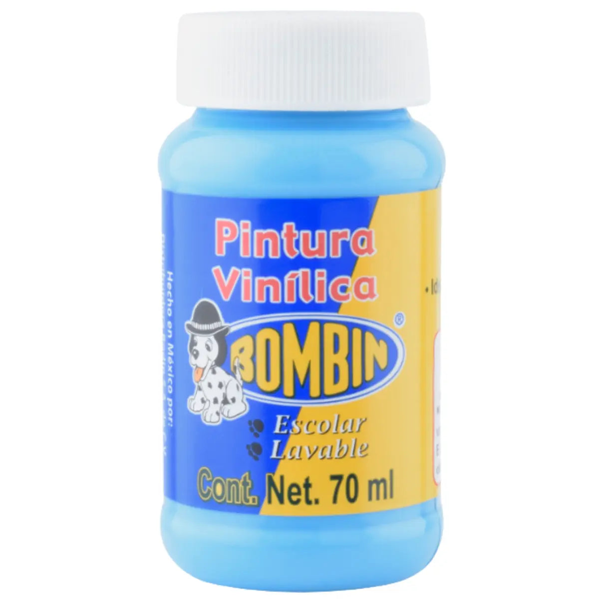 BOMBIN - Pintura vinílica Azul claro|#4b98ca|mate|?|?| / 70 ml - bombin