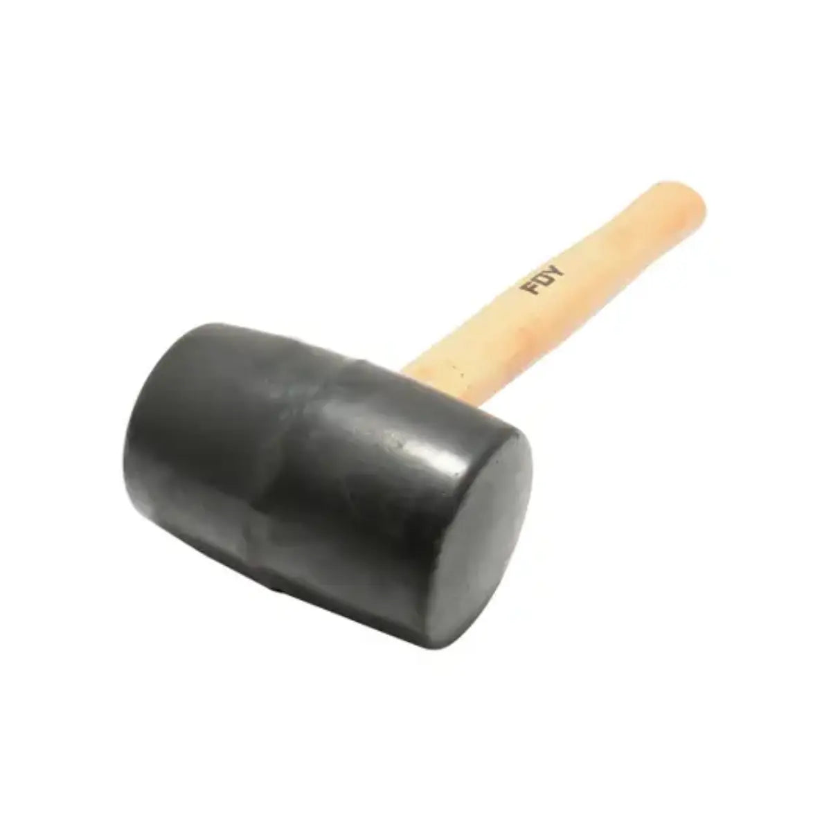 Mazo Cabeza Hule Foy Negro Madera 11" 16oz - Lock