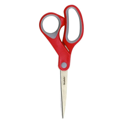 Tijeras Multiusos Scotch 3m 8 Pulgadas Acero Inoxidable Roja - 3M - detalle