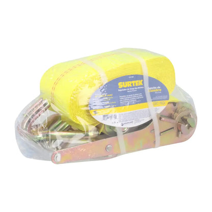 Sujetador Matraca Surtek Gancho Tipo j 4" x 9m - Lock - vista lateral