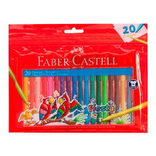 Plumones de Colores Faber Castell Fiesta 20 Pz - Faber Castell - empaque