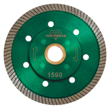 1 Disco de diamante tipo D.D.T. de 100 x 1 x 22.2 mm VERDE PLATA Austrodiam (OPORTUNIDAD) - Austrodiam