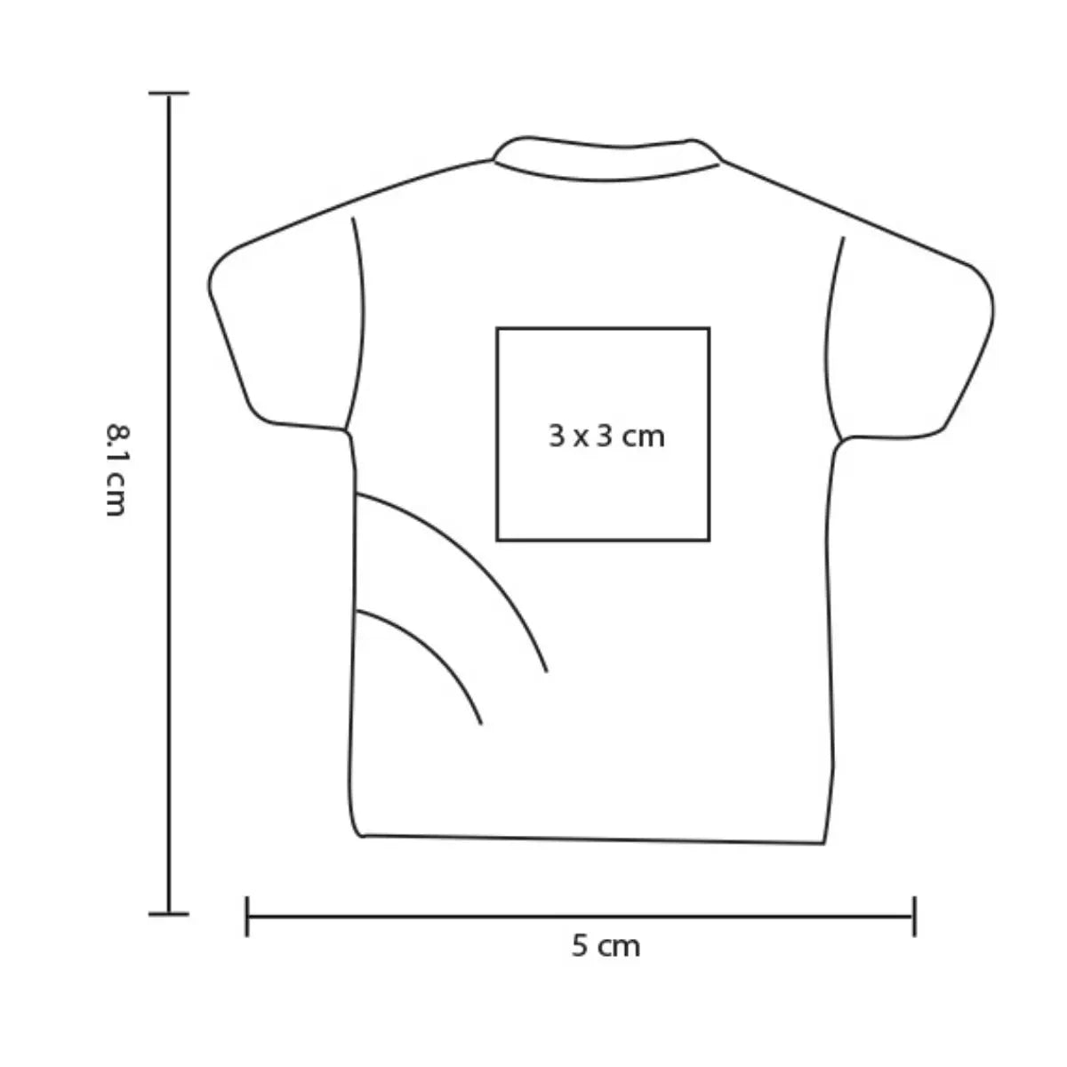 Pelota Antiestres Forma Playera For Promotional Elegir Color Rojo - For Promotional - empaque