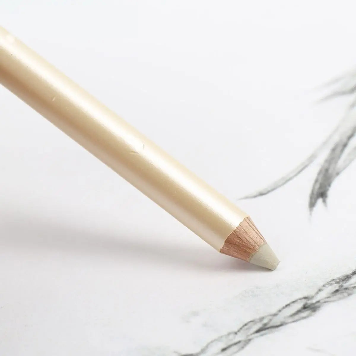 Gomas Borracha Tinta Tipo Lápiz Blanca Faber Castell 3 Pz - Faber Castell - detalle