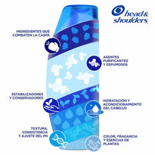 Shampoo Head & Shoulders Limpieza Renovadora 2en1 375ml - KCTS - detalle