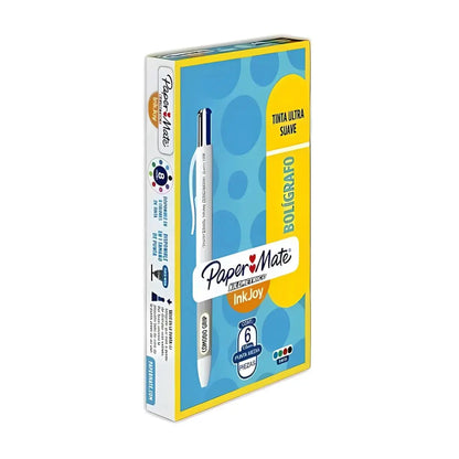 Bolígrafo Cuatricolor Kilométrico Business 6 piezas 1931075 - Papermate