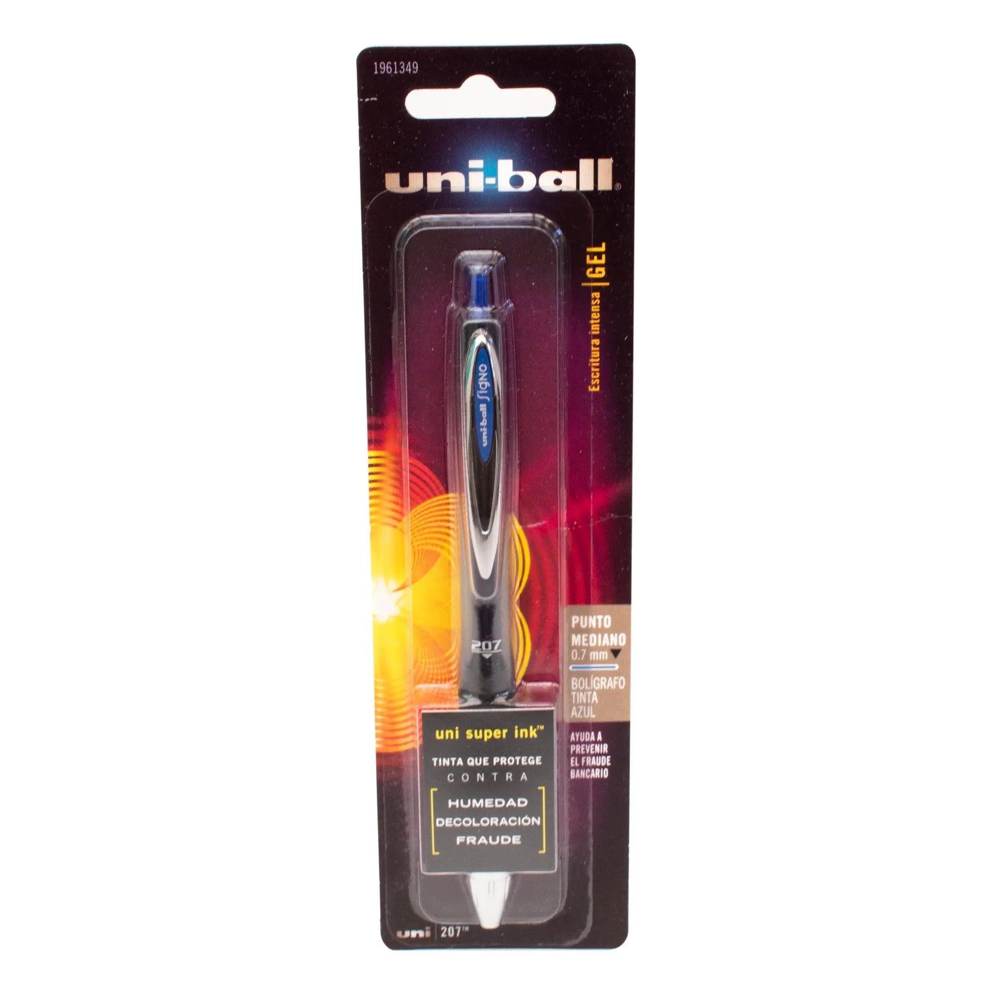 Bolígrafo Roller Signo 207 0.7mm Tinta Azul Uni-Ball