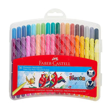 Plumones Lavables Faber Castell Colores Fiesta 36 Pz - Faber Castell - empaque