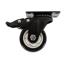 RODAJA PVC NEGRO GIRATORIA Y FRENO 3" - Dogotuls
