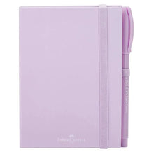 Set Mini Libreta Dibujo Violeta Pastel + Pluma Faber Castell - Faber Castell