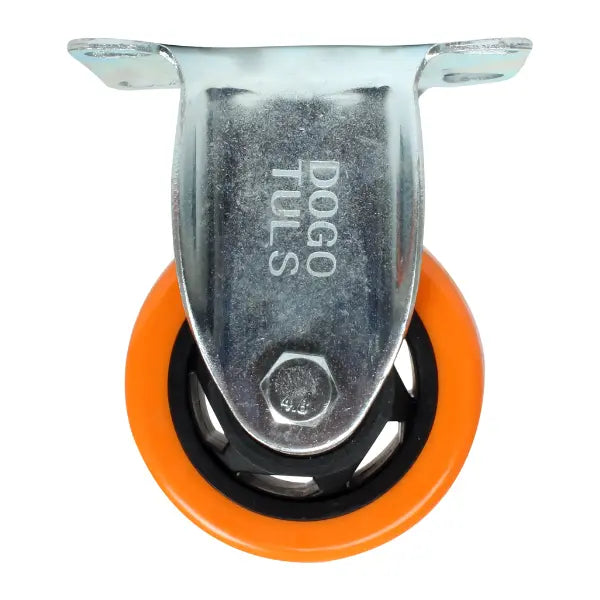 RODAJA PVC NARANJA FIJA 4" - Dogotuls - vista lateral