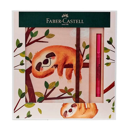 Libreta 160 hojas + Marcador Finepen Faber Castell Edición Osos - Faber Castell