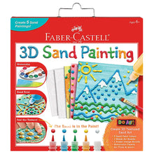 Kit Pintura Arena 3D Faber Castell Texturizada Arte Niños - Faber Castell - accesorios