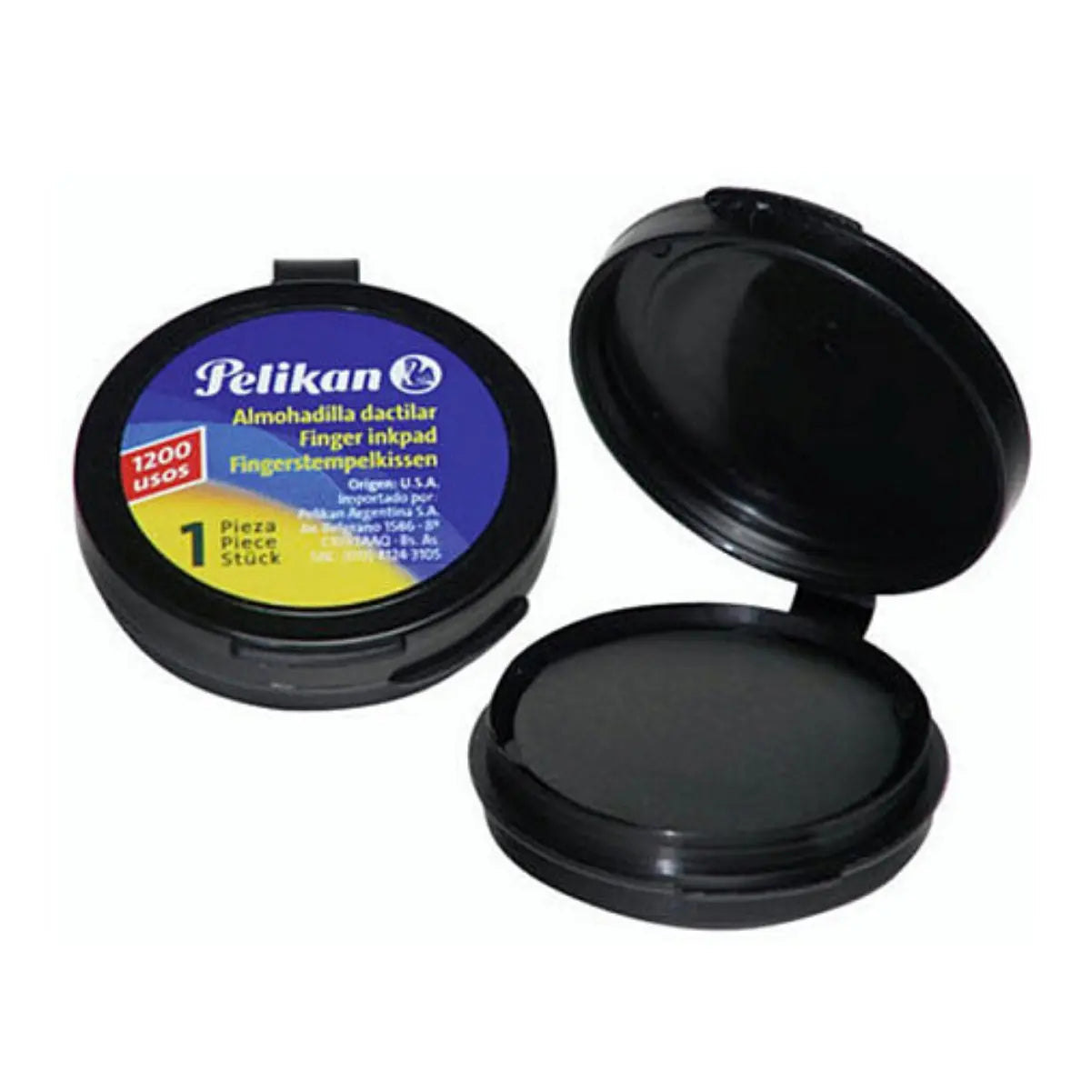 Almohadilla Dactilar Pelikan Tinta Negra 1 Pieza - Pelikan - vista lateral