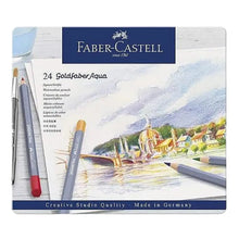 Lápices de Colores Acuarelables Faber Castell Profesional Goldfaber Aqua 24 Pz - Faber Castell - accesorios