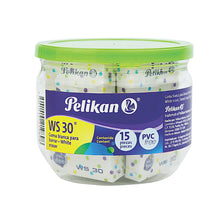 Bote de Gomas Plástica Ws30 Blanca Borradores Lápiz Pelikan 15 Piezas - Pelikan - vista trasera