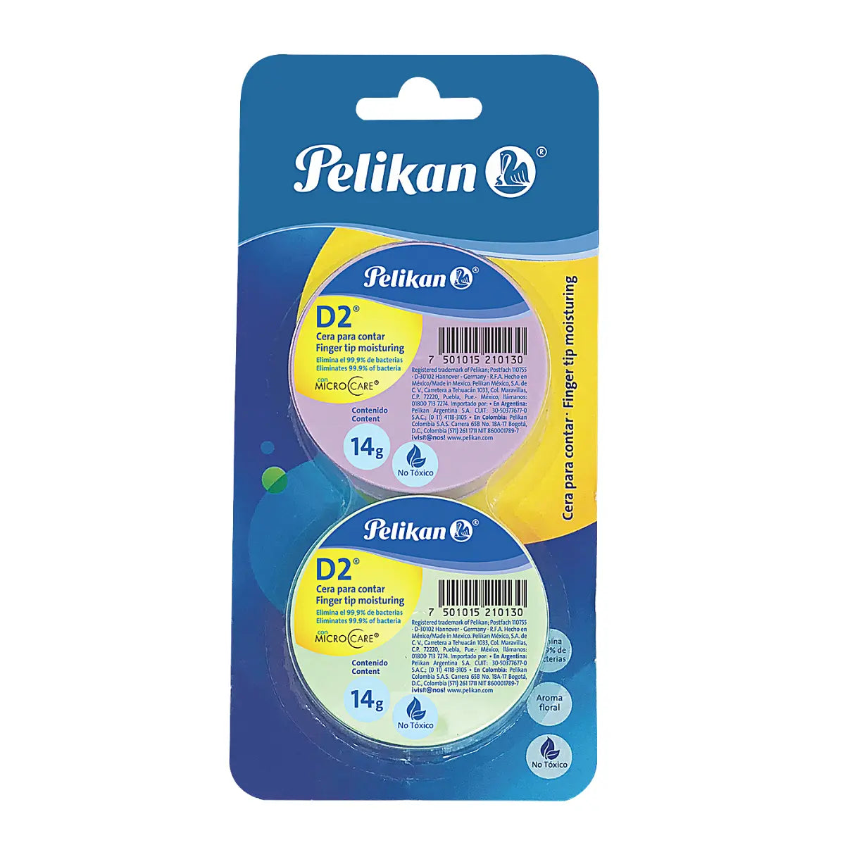 Ceras Cuenta Facil Contar Billetes Antiderrapante Pelikan 2 Piezas - Pelikan - vista lateral