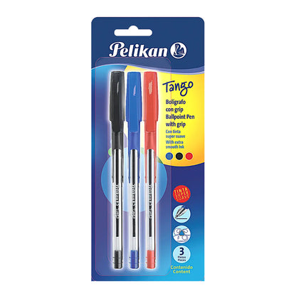 Bolígrafos Tango Tinta Semi Gel Pelikan 3 Piezas - Pelikan - empaque