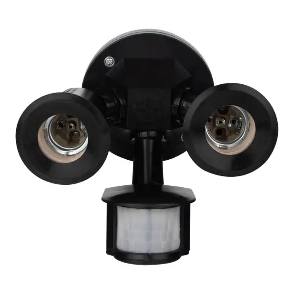 Luminario negro c/sensor movimiento, lámparas no incluidas Aksi - Aksi - detalle