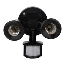 Luminario negro c/sensor movimiento, lámparas no incluidas Aksi - Aksi - detalle