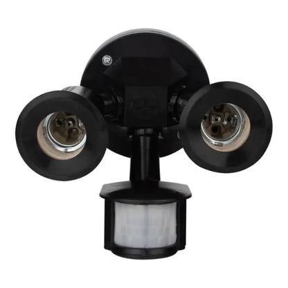 Luminario negro c/sensor movimiento, lámparas no incluidas Aksi - Aksi - detalle