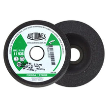 4 Copa abrasiva tipo R.T.11 grano 80 de 80 x 45 x M14-2 mm Austromex - Austrodiam