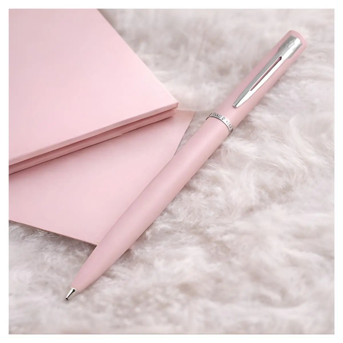 Boligrafo Allure Rosa Pastel Ballpoint Waterman Tinta Azul - Waterman - vista trasera