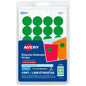 AVERY Etiquetas autoadhesivas extraíbles, 0.75 pulgadas de diámetro, verde, 1008 por paquete (05463) - Avery