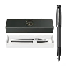 Pluma Fuente Parker Im Edición Achromatic Black Tinta Negra - Parker - vista lateral