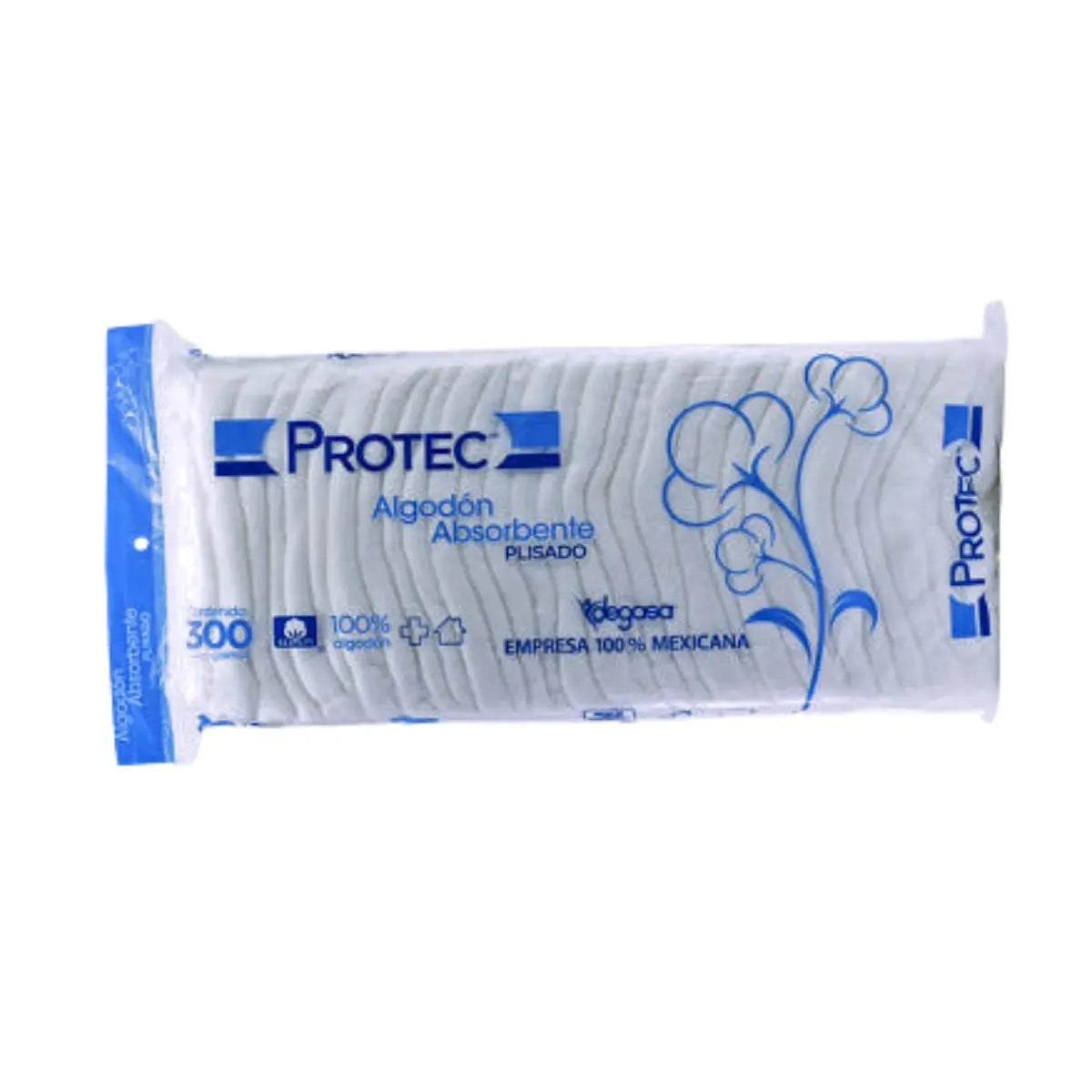 Bolsa Algodón Absorbente Plisado 300g Protec - Dogotuls - vista lateral