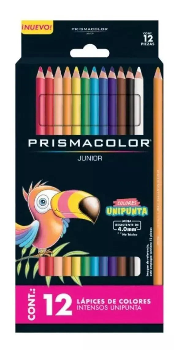 Lápices de Colores Prismacolor Junior 12 piezas - Prismacolor - vista lateral