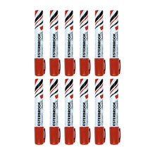 12 Marcador Perm. Rojo Esterbrook - Sharpie - detalle