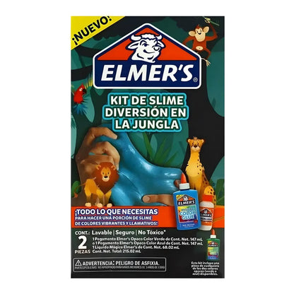 ELMERS JUNGLE JAM SLIME KIT 2CT - Elmers - vista lateral