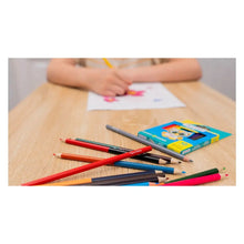 12 Lápices Colores Paper Mate Redondos Doble Punta 24 Colores - Papermate - vista lateral