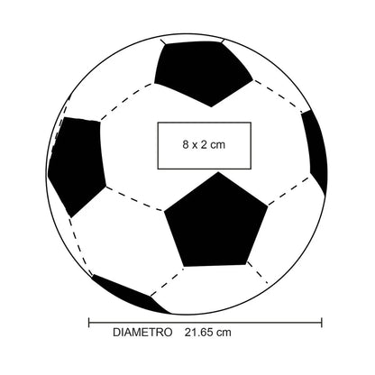 Balon Futbol For Promotional Talla 5 Doble Capa - For Promotional - vista lateral