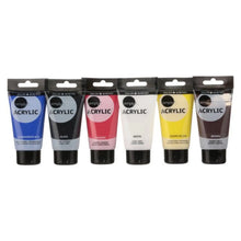 Pintura Acrílica Tubo Daler Rowney Simply Set 6 Colores 75ml - daler rowney - detalle