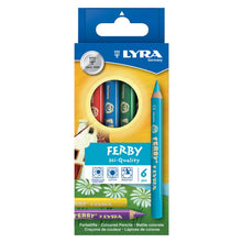 Lápices de Colores Lyra Ferby Triangulares Set 6 Piezas - lyra