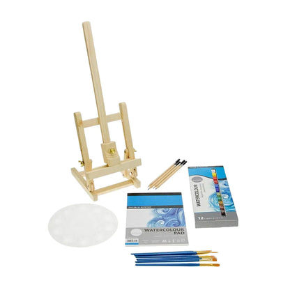 Set Pintura Acuarela Con Caballete Daler Rowney Simply 38 Piezas - Daler-Rowney