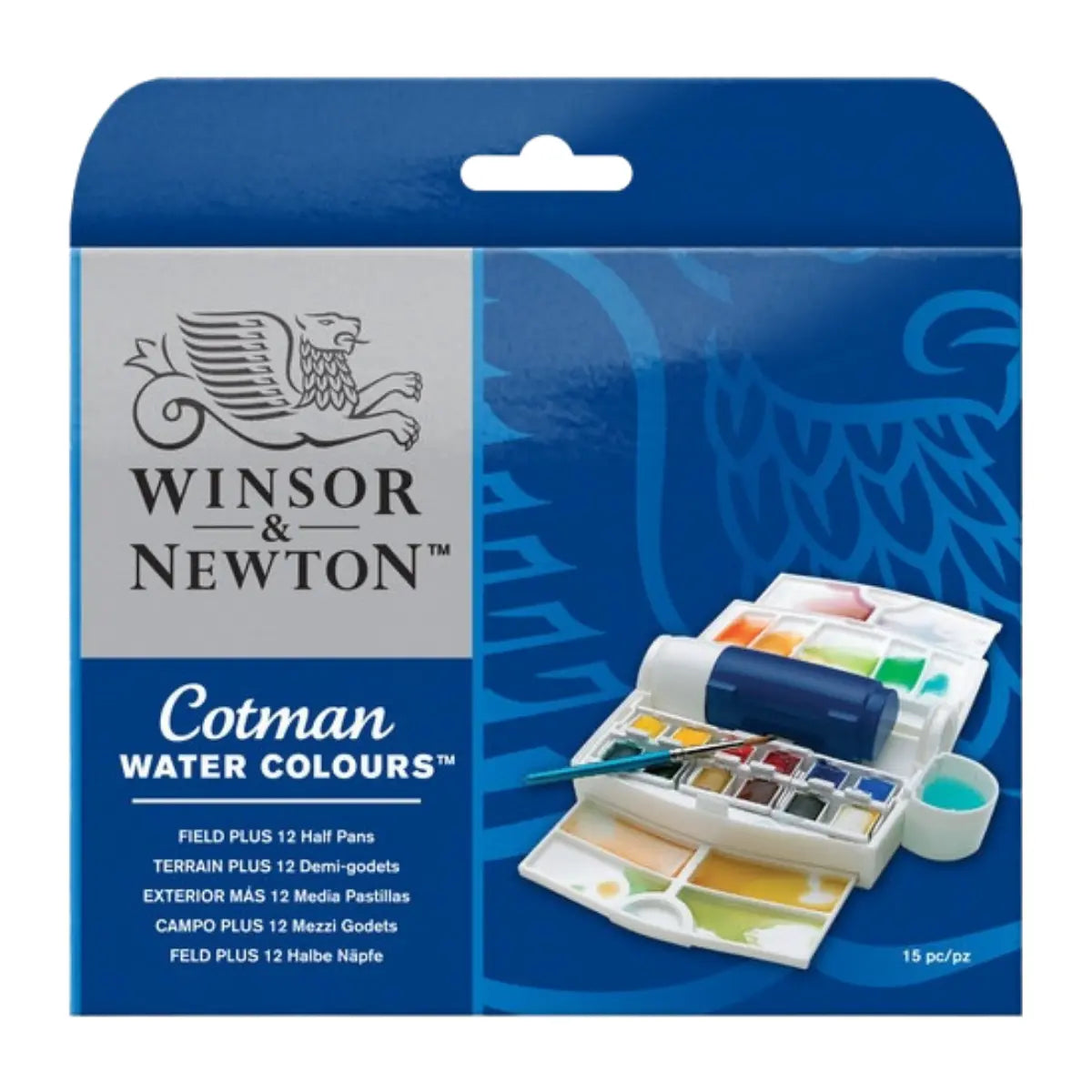Estuche 12 Acuarelas Cotman Field Plus Winsor & Newton - marchante.shop