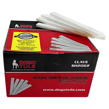 MARCADOR DE JABON 5"X1/2"X 3/16"CAJA/144 PZ DOGOTULS SH2062 - Dogotuls