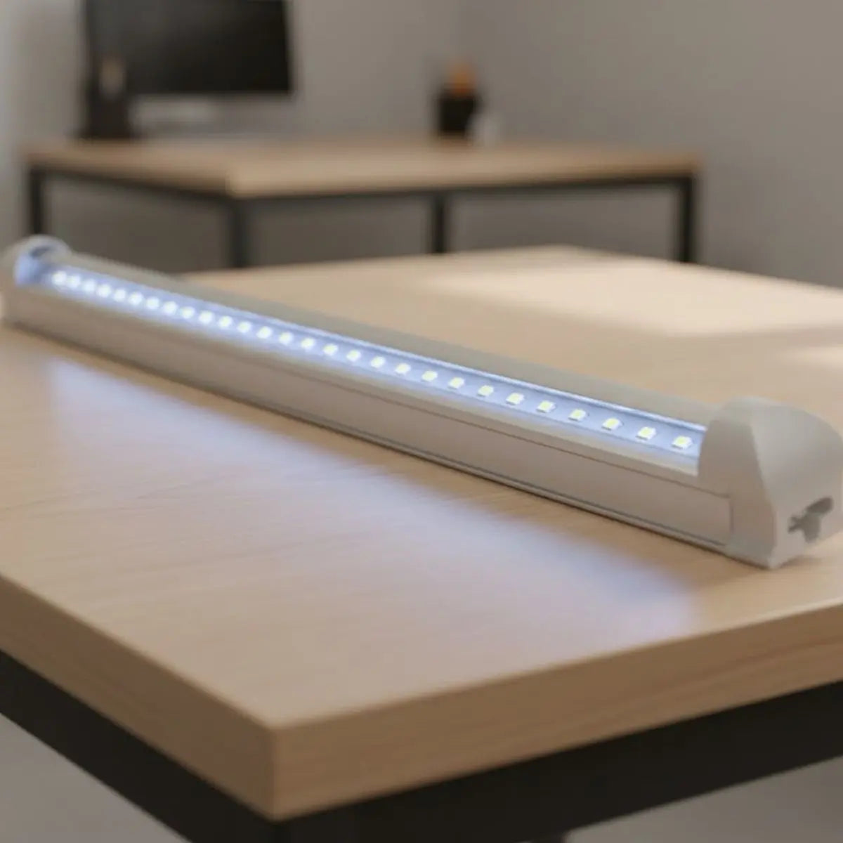 Luminaria Base Interior Aluminio Doble Línea LED COB Transparente 24 W Blanca Adir 3PZ - Adir - accesorios