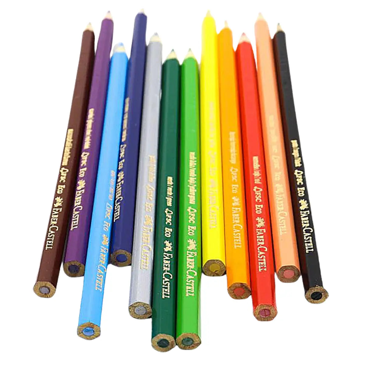 Lápices de Colores Faber Castell Profesional Hexagonal 12 Pz - FaberCastell - vista lateral