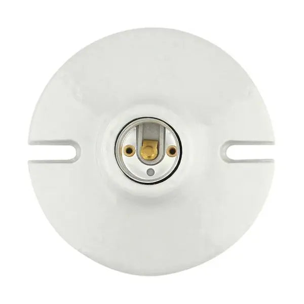 Portalámpara 4½" porcelana para techo Sanelec - Sanelec